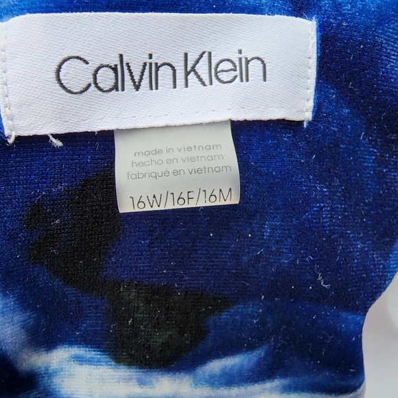 ππ€π Calvin Klein Blue Magic Dress - Picture 4 of 5